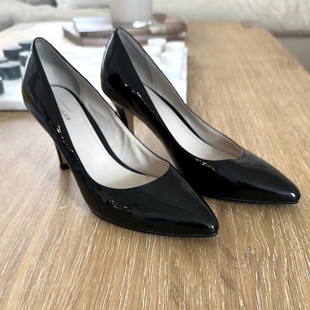 Cole Haan Black Patent Leather Heels